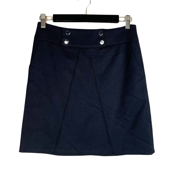 See U Soon Dresses & Skirts - NWT See U Soon Black Button Deco Skirt